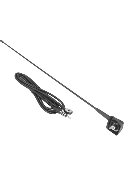 Peugeot 106 205 206 306 307 309 406 806 Için 17 Inç Kare Tabanlı Çatı Anteni ve Kablolama ile Montaj (Yurt Dışından)