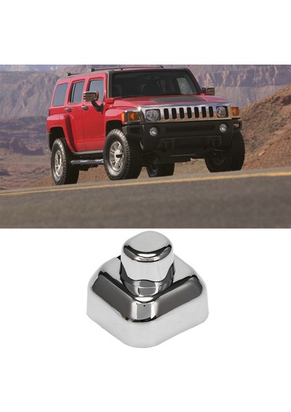 Hummer H3 Sport 2005-2010 Için Araba Krom Anten Taban Kapağı Kalıp Trim (Yurt Dışından)