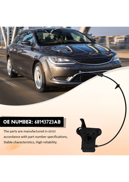 Araba Kaput Tutma Serbest Bırakma Kablosu 68143723AB Chrysler 200 2015-2017 Kaput Serbest Bırakma Kablosu Araba Aksesuarları (Yurt Dışından)