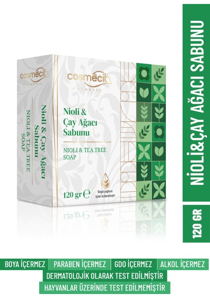 Nioli & Çay Ağacı Sabunu 120GR