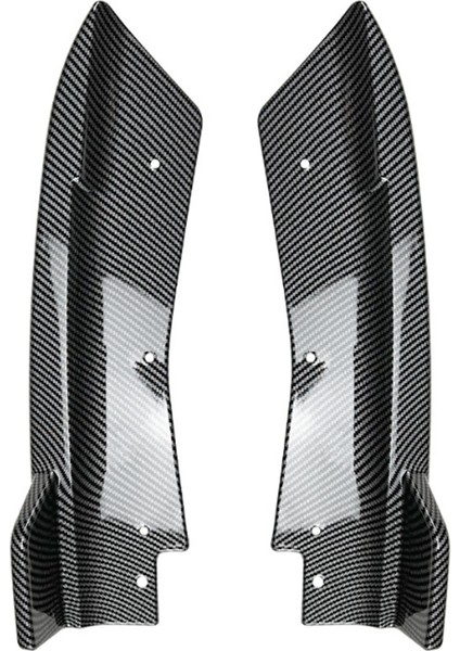 Araba Arka Ön Tampon Difüzör Splitter Winglet Önlük Bmw Için Rüzgarlık 3 Serisi X3 G01 Lcı M Spor 2022+ Karbon Fiber (Yurt Dışından)