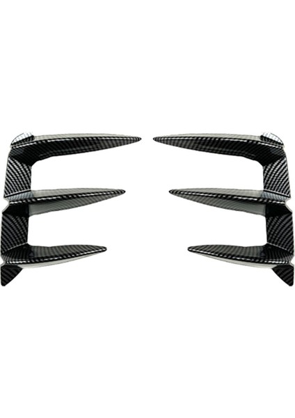 Araba Arka Tampon Splitter Karbon Fiber Spoiler Arka Canard Hava Firar Trim Için Bmw X3 G01 Lcı M Sport 2022-2023 (Yurt Dışından)