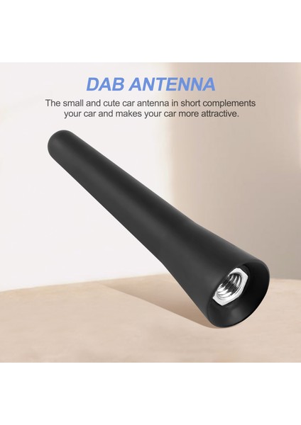 Araba Anteni Fm Dab Çatı Anteni Araba 6.5 cm Mini Araba Radyo Anteni Kısa Güçlü Fm / Am / Dab Alım Fonksiyonu (Yurt Dışından) indirimleri