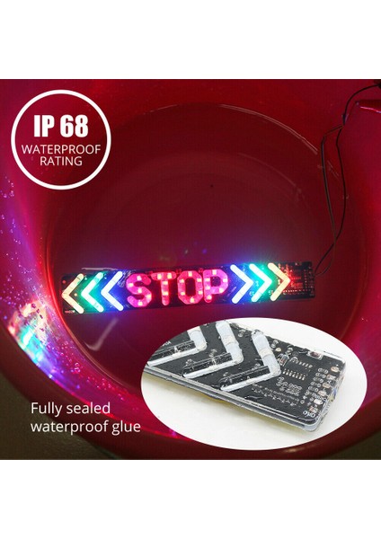 LED Motosiklet Işık Flaşı Dur Moto Gösterge Lambası Fren Dönüş Sinyali Sürüş Arka Lambası 12V Evrensel Uyarı Gün Işığı (Yurt Dışından) fırsatları