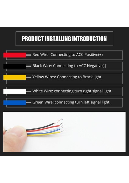 LED Motosiklet Işık Flaşı Dur Moto Gösterge Lambası Fren Dönüş Sinyali Sürüş Arka Lambası 12V Evrensel Uyarı Gün Işığı (Yurt Dışından) indirimleri