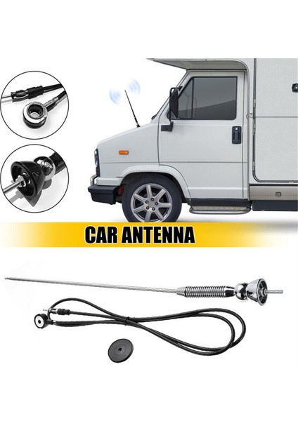 18.5 Inç Araba Stereo Fm Am Radyo Güçlendirilmiş Sinyal Anteni Hava Çatı Kablolama ile Araba Aksesuarları (Yurt Dışından) indirimleri