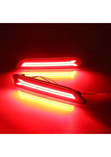 Honda Crv Için 2 Adet Cr-V 2007 2008 2009 Çok Fonksiyonlu LED Arka Tampon Işık Arka Sis Lambası Oto Ampul Fren Işık Reflektörü (Yurt Dışından)