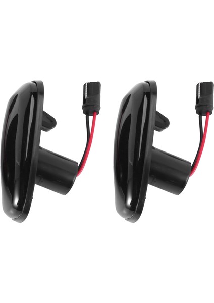 2 Adet Araba Yan Sinyal Lambası LED Dönüş Sinyali Gösterge Lambası Opel Zafira A 99-05 Astra G 98-09 Siyah (Yurt Dışından) fırsatları