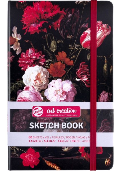 Art Creation Sketchbook Sert Kapak Eskiz Defteri 140 gr 9X14 cm 80 Yp Still Life