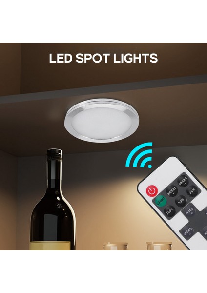 6x Iç Mekan LED Spot Işıkları Vw T4 T5 Kamp Van Karavan Motorhome Işığı 12V (Yurt Dışından)