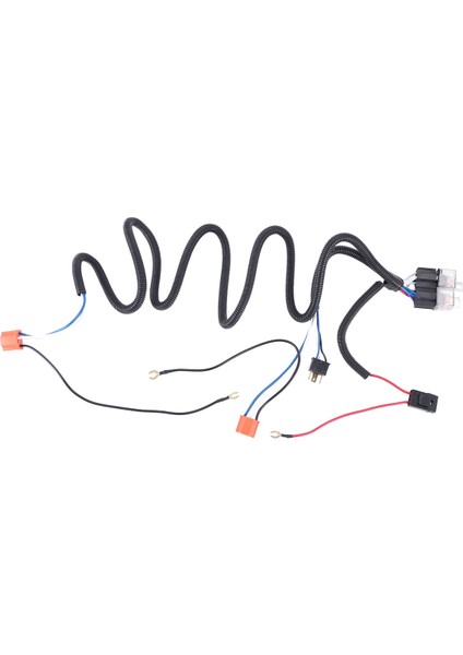H4 Negatif Anahtarlı LED Far Lambası Ampul Röle Kablo Demeti Fiş Takımı (Yurt Dışından) modelleri