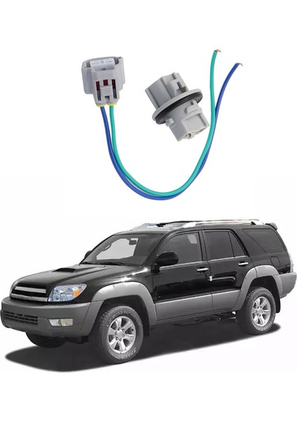 Tacoma Camry 2003-2005 Toyota 4runner Için 90075-60028 Dönüş Sinyali Soketi ve Konnektör Pigtail (Yurt Dışından) fırsatları