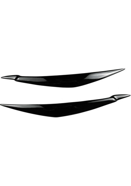 Bmw Için E71 X6 2008-2015 E70 X5M 2006-2013 Araba Parlak Siyah Farlar Kaş Göz Kapağı Ayar Kapağı Etiket Reçine (Yurt Dışından) indirimleri