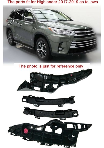 Toyota Highlander 2014-2019 Için Araç Tampon Tutucu Montaj Braketi Spacer Desteği (Yurt Dışından) fiyatları