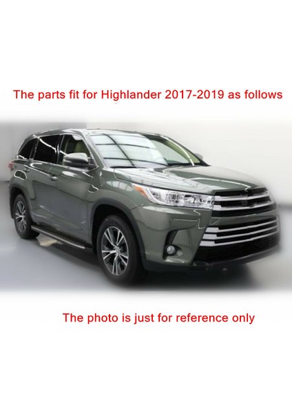 Toyota Highlander 2014-2019 Için Araç Tampon Tutucu Montaj Braketi Spacer Desteği (Yurt Dışından) modelleri