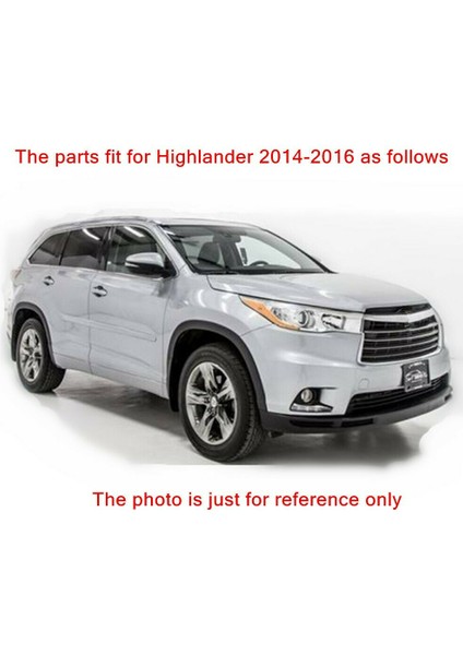 Toyota Highlander 2014-2019 Için Araç Tampon Tutucu Montaj Braketi Spacer Desteği (Yurt Dışından) indirimleri