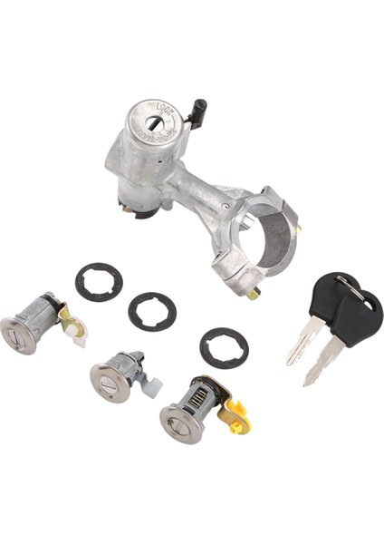 1 Set 9981016G03 Kontak Anahtarı ve Anahtar Nissan D21 Pickup 1986-2024+ 99810-16G03'E Uygundur (Yurt Dışından)