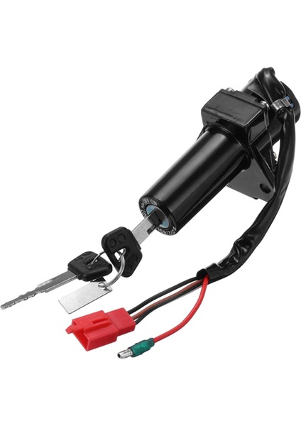 Motosiklet Elektrikli Kontak Anahtarı Kilit Seti Yakıt Gaz Kapağı Koltuk Kilit Anahtarı Yamaha YBR125 Ybr 125 2007-2014 (Yurt Dışından) fırsatları