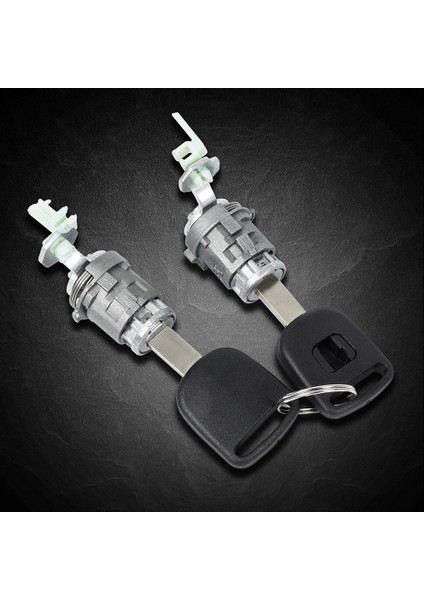 Kontak Anahtarı Silindiri ve 2 Tuşlu 2 Adet Kapı Kilidi Silindiri 72145-S73-003 Honda S2000 Accord Civic Odyssey (Yurt Dışından)