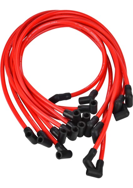 10.5 mm Buji Kablosu Seti, SP10-390-1010 Chevrolet Am Genel Isuzu Heı Sbc Bbc 350 Için Yüksek Performanslı Ateşleme Teli (Yurt Dışından)
