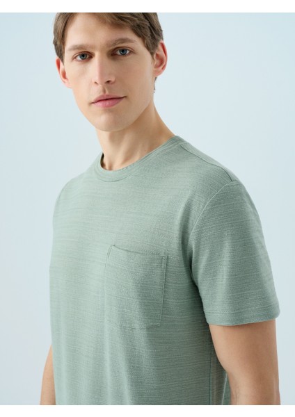 Regular Fit Erkek Tshirt K.kol