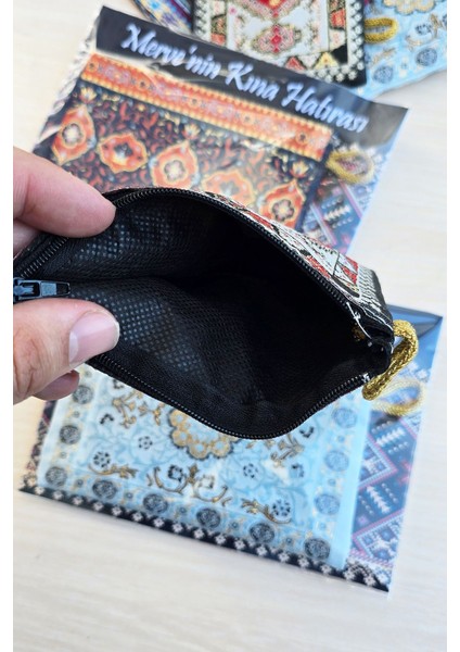 Etnik Cüzdan Kına Hatırası Kilim Desen Çanta Cüzdan Kına Hediyesi 5li indirimleri