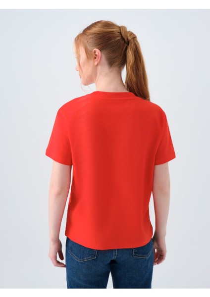 Regular Fit Kadın Tshirt K.kol modelleri