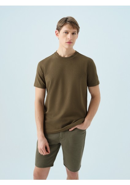 Regular Fit Erkek Tshirt K.kol