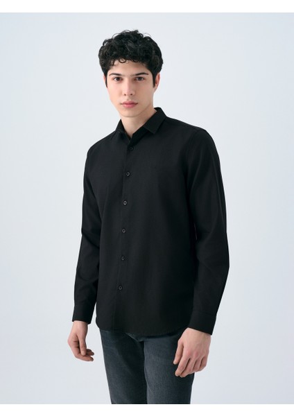 Regular Fit Erkek Gömlek U.kol