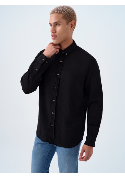 Regular Fit Erkek Gömlek U.kol