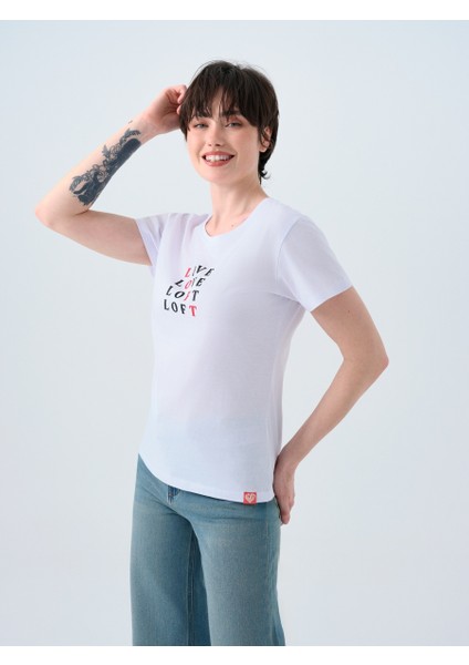 Regular Fit Kadın Tshirt K.kol