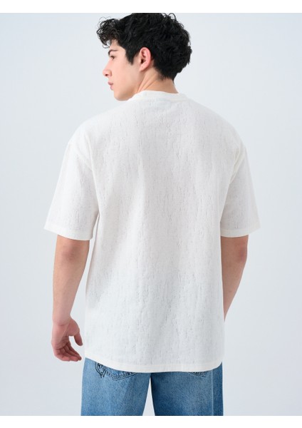 Oversize Fit Erkek Tshirt K.kol