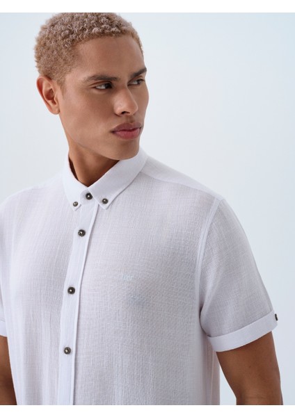 Regular Fit Erkek Gömlek K.kol fırsatları