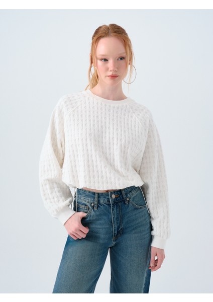 Regular Fit Kadın Sweatshirt