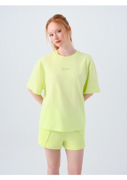 Oversize Kadın Tshirt K.kol