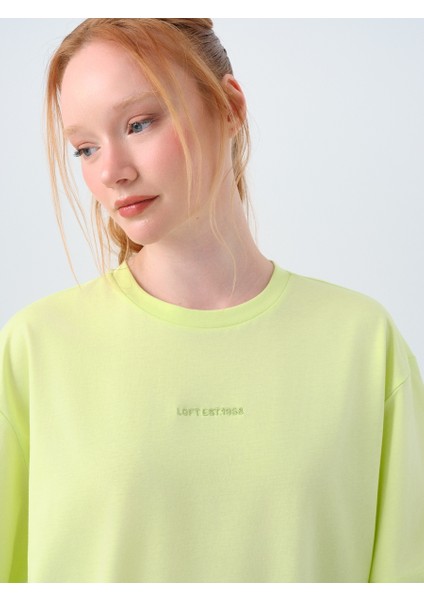 Oversize Kadın Tshirt K.kol