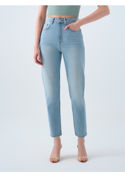 Mom Slim Fit Kadın Pantolon fiyatları