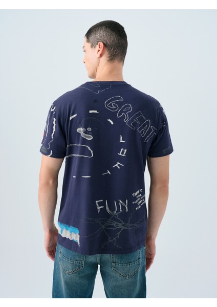Regular Fit Erkek Tshirt K.kol