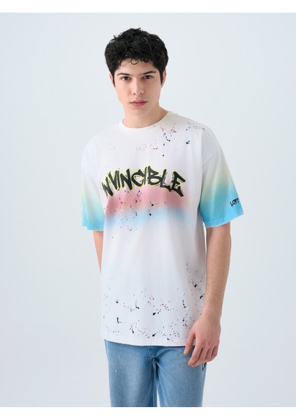 Oversize Fit Erkek Tshirt K.kol
