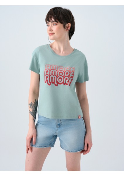 Regular Fit Kadın Tshirt K.kol