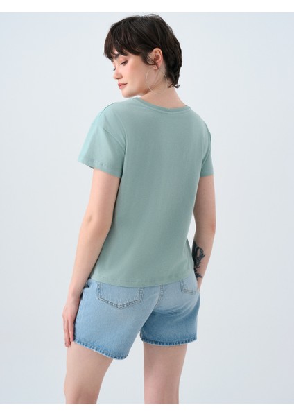 Regular Fit Kadın Tshirt K.kol