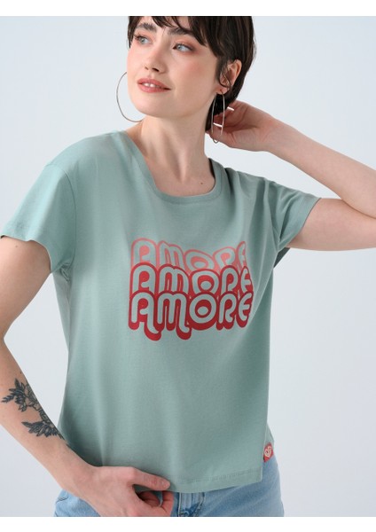 Regular Fit Kadın Tshirt K.kol