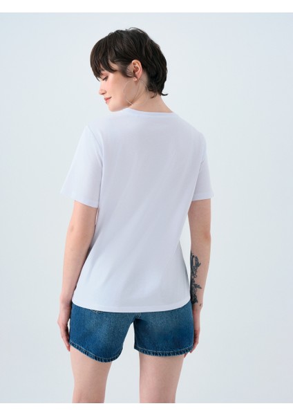 Regular Fit Kadın Tshirt K.kol modelleri