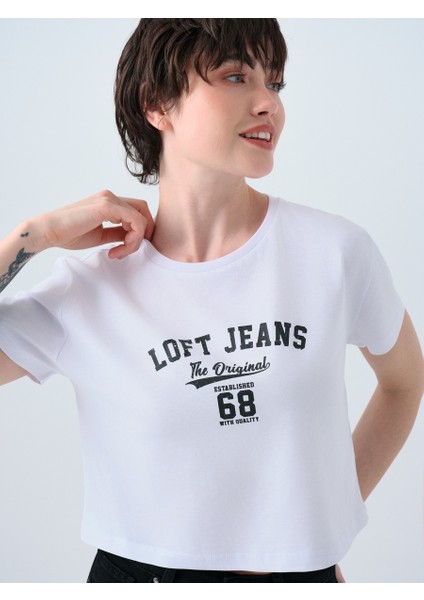 Long Crop Kadın Tshirt K.kol