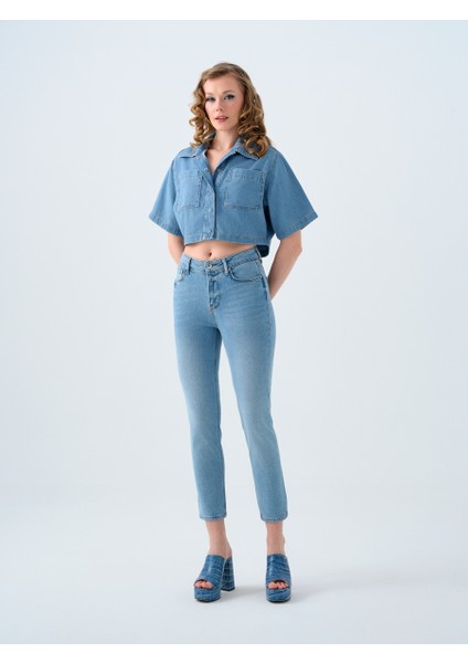 Elena Slim Fit Kadın Pantolon