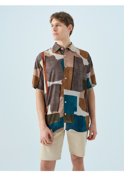 Relax Fit Erkek Gömlek K.kol