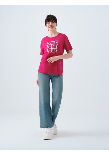 Regular Fit Kadın Tshirt K.kol