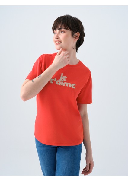 Regular Fit Kadın Tshirt K.kol