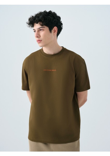 Loose Fit Erkek Tshirt K.kol