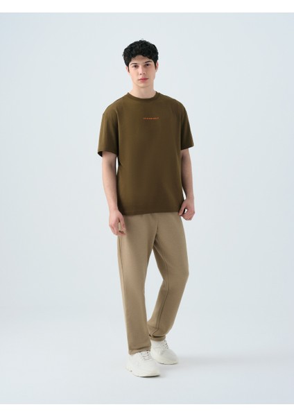 Loose Fit Erkek Tshirt K.kol